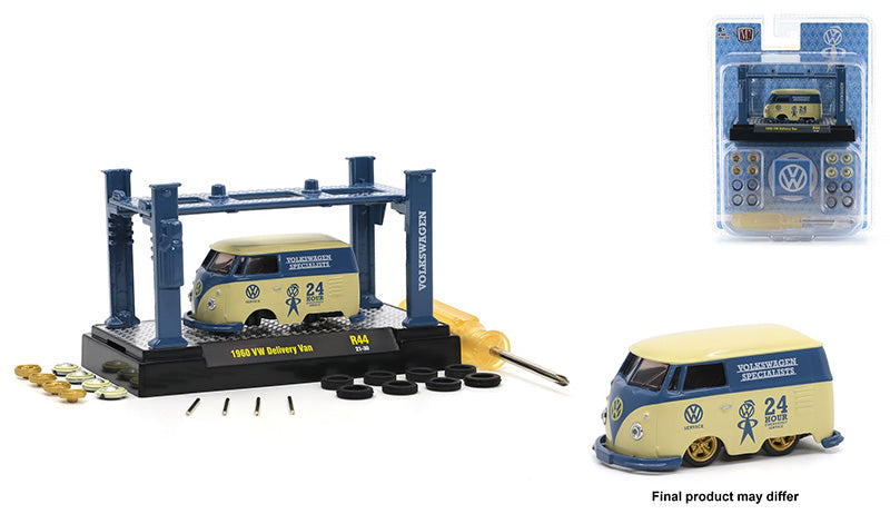 M2Machines 37000-44-A 1/64 Scale 1960 Volkswagen Delivery Van