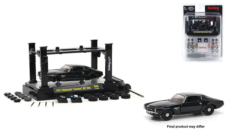 M2Machines 37000-44-C 1/64 Scale Holley - 1971 Chevrolet Camaro SS 396 M2
