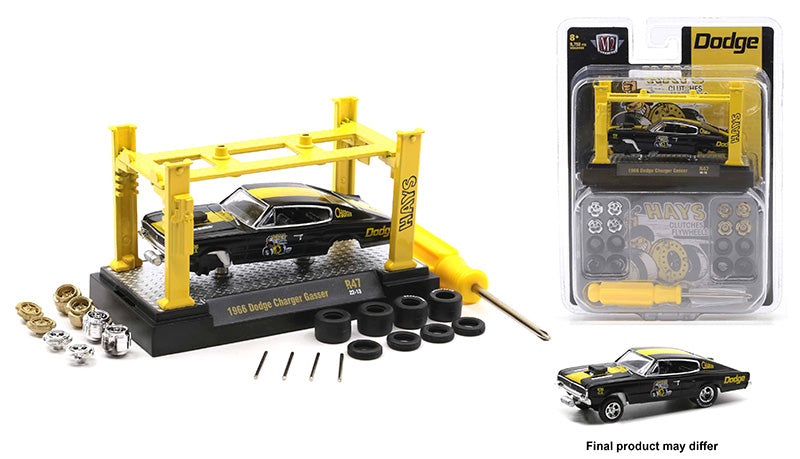 M2Machines 37000-47-B 1/64 Scale Hays - 1966 Dodge Charger Gasser M2 Model