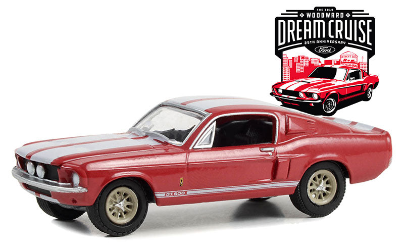 Greenlight 37280-F 1/64 Scale 1967 Shelby GT-500 25th Annual Woodward Dream Cruise