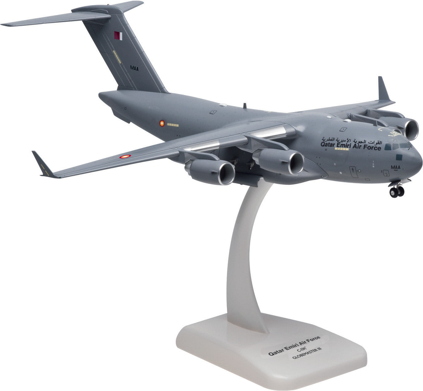 Hogan Wings Miliary 1/200 HG7648 Hogan Qatar Emiri Air Force C-17 1/200