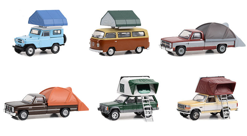 Greenlight 38050-CASE 1/64 Scale The Great Outdoors Series 3