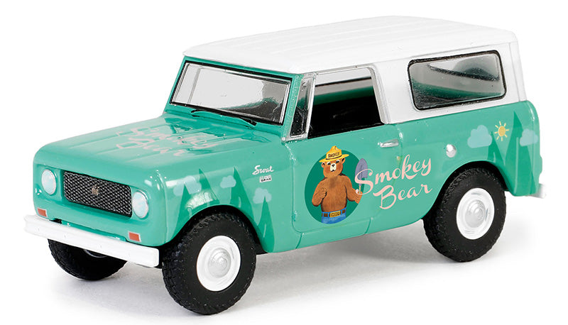 Greenlight 38060-B 1/64 Scale 1961 Harvester Scout Smokey Bear Series 3 Authentic