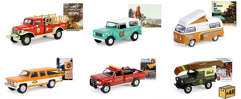 Greenlight 38060-MASTER 1/64 Scale Smokey Bear Series 3