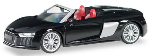 Herpa 38690 HO Scale Audi R8 Spyder - Assembled -- Various Metallic Colors
