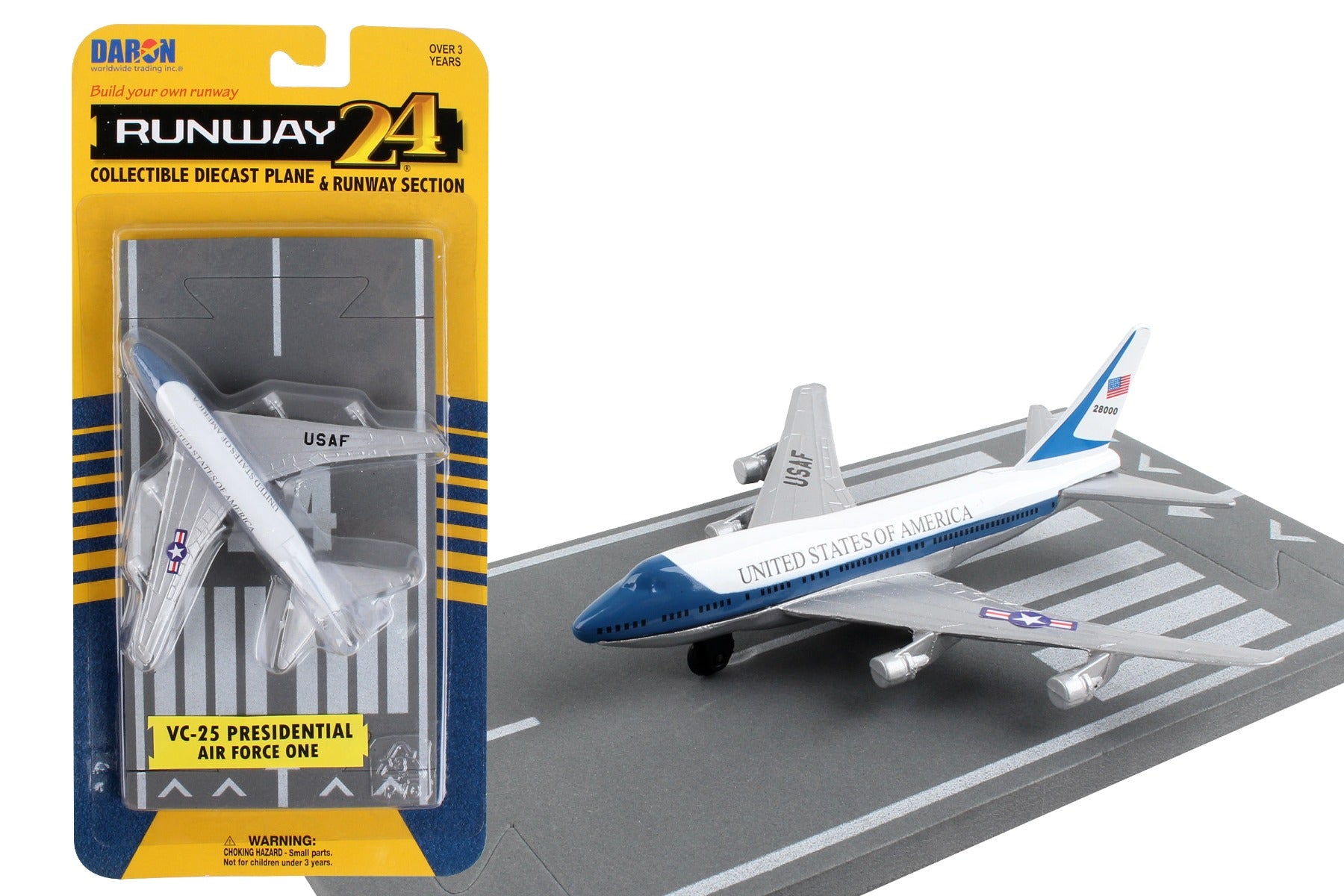 Daron Runway 24 RW015 Runway24 Air Force One Vc25/747