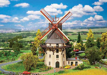 Faller 282789 Z Scale Laser-Cut Board Kit -- Oberneuland Mill - 4-7/16 x 3-15/16 x 6-3/16" 11.2 x 10 x 15.7cm