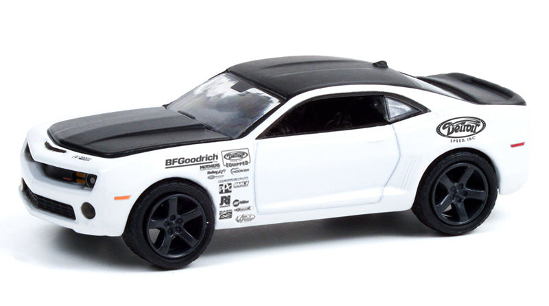 Greenlight 39070-F 1/64 Scale White Monster - 2012 Chevrolet Camaro Test Car