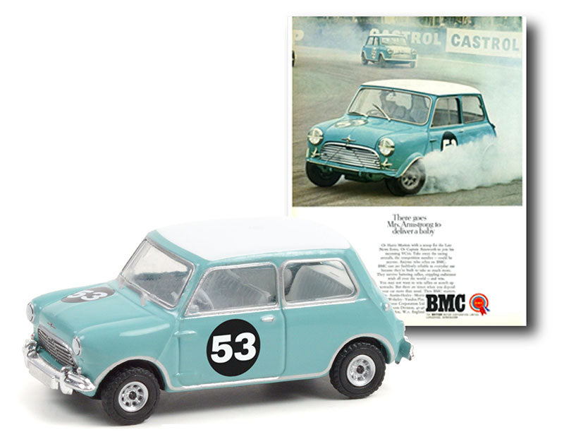 Greenlight 39080-B 1/64 Scale 1967 Morris Mini Cooper