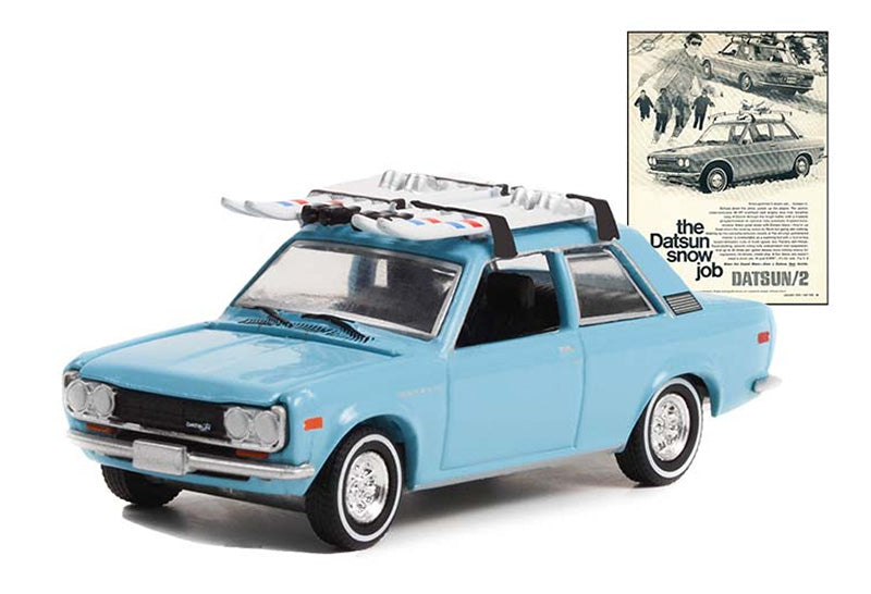 Greenlight 39100-C 1/64 Scale The Datsun Snow Job