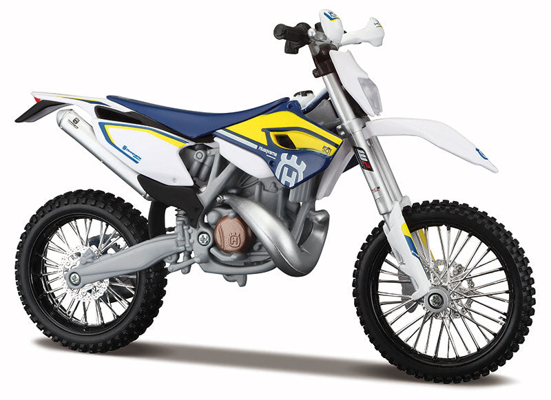 Maisto 39177WTBL 1/12 Scale Husqvarna FE501 Motorcycle