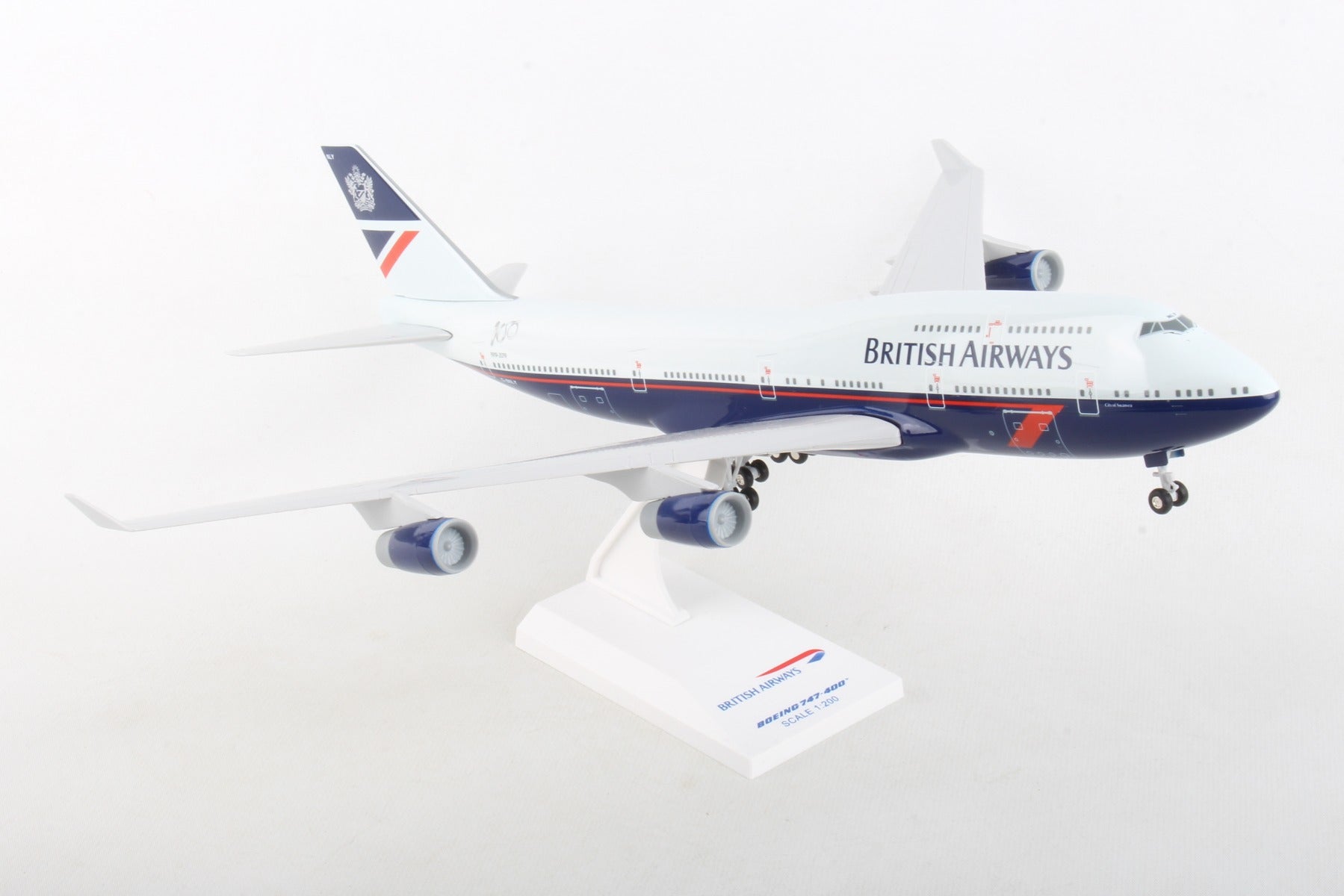 Skymarks SKR1030 Skymarks British 747-400 1/200 W/Gear Landor