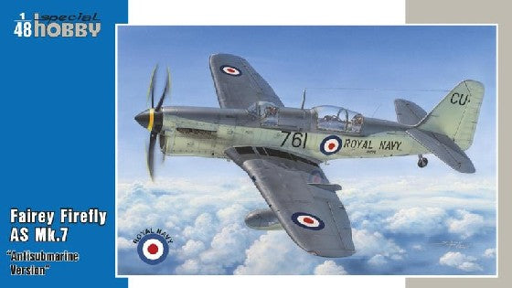 Special Hobby 48130 1/48 Fairey Firefly AS Mk 7 Anti-Submarine Aircraft (D)