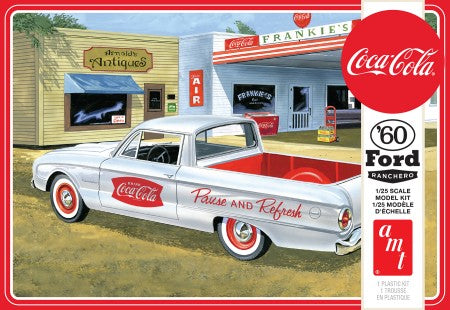 AMT Models 1189 1/25 1960 Ford Ranchero Truck w/Coke Chest