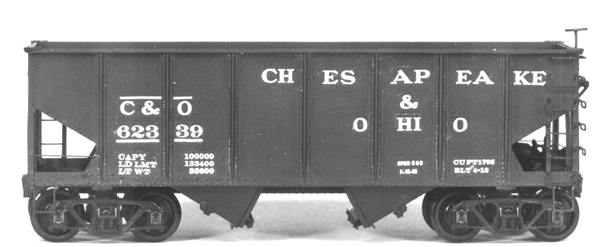 Tichy Trains 4027 HO USRA 2-Bay Hopper Car Kit (D)