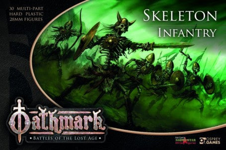 North Star Figures OAKP501 28mm Oathmark Battle of the Lost Age: Skeleton Infantry (30)