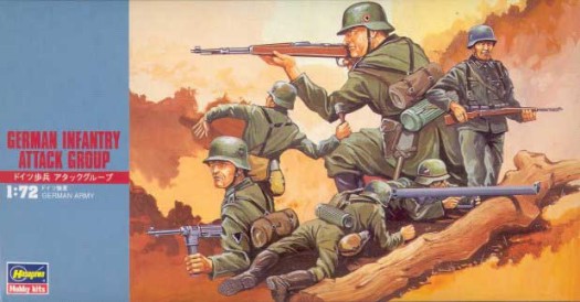 Hasegawa 31130 1/72 German Infantry Attack Group