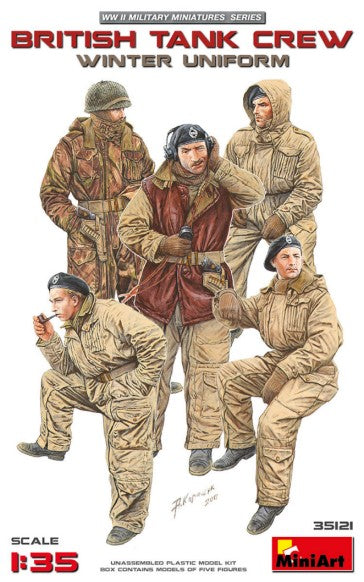 MiniArt 35121 1/35 British Tank Crew Winter Uniform (5)
