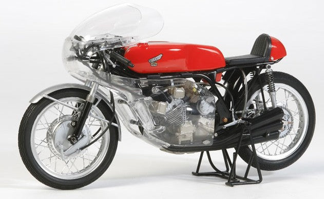 Tamiya 14127 1/12 Honda RC166 GP Racing Motorcycle (Full View)