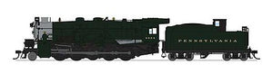 Broadway Limited 6763 HO Scale PRR Class I1sa 2-10-0, 90F82 Short Tender - Sound and DCC - Paragon4(TM) -- Pennsylvania Railroad 4467 (black, graphite)