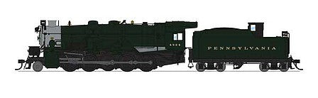 Broadway Limited 6763 HO Scale PRR Class I1sa 2-10-0, 90F82 Short Tender - Sound and DCC - Paragon4(TM) -- Pennsylvania Railroad 4467 (black, graphite)