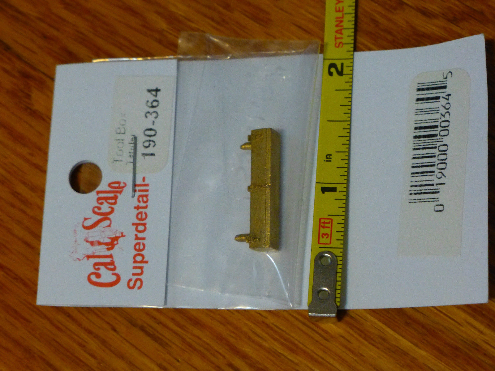 Cal Scale 364 Ho Tool Box Tender