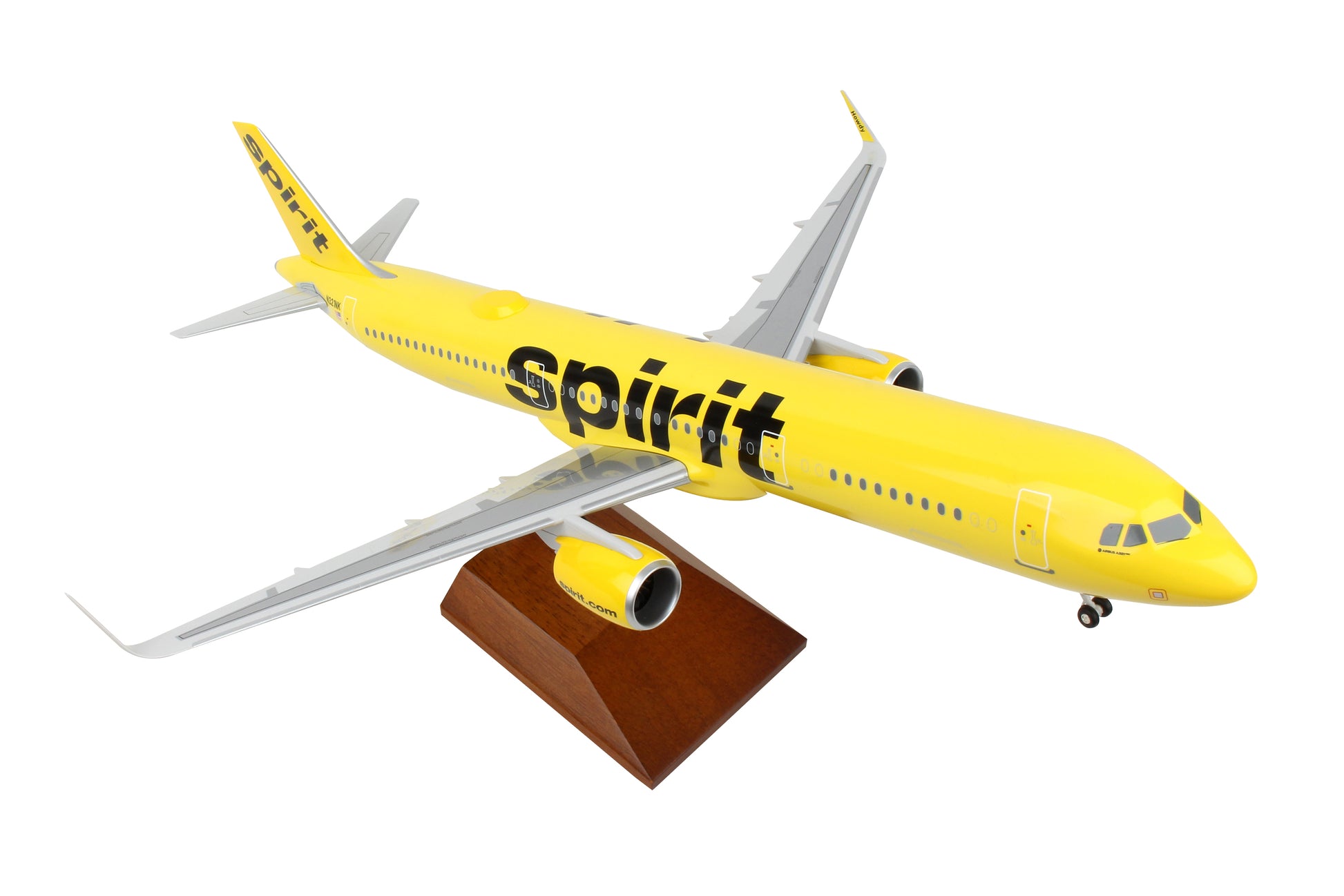 Skymarks Supreme SKR8421 Skymarks Spirit A321Neo 1/100 W/Wood Stand & Gear &Wifi Dome