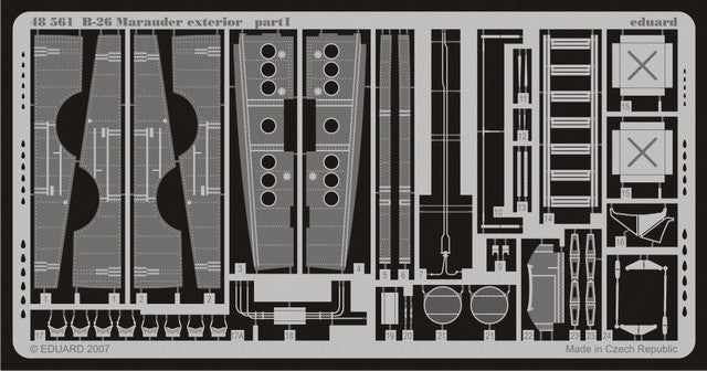 Eduard 48561 1/48 Aircraft- B26 Exterior for RMX