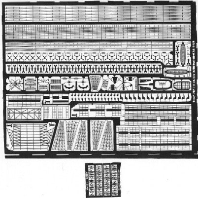 Toms Model Works 700 1/700 WWII US Carrier Detail Set (D)