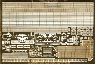 White Ensign Models 3550 1/350 Arleigh Burke Class Destroyer Detail Set (D)