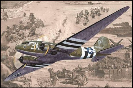 Roden 300 1/144 C47 Skytrain (Dakota Mk III) Aircraft D-Day 75th Anniversary