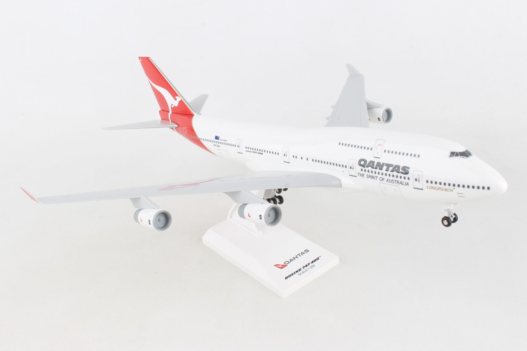 Skymarks SKR1026 Skymarks Qantas 747-400 1/200 W/Gear Hars Museum