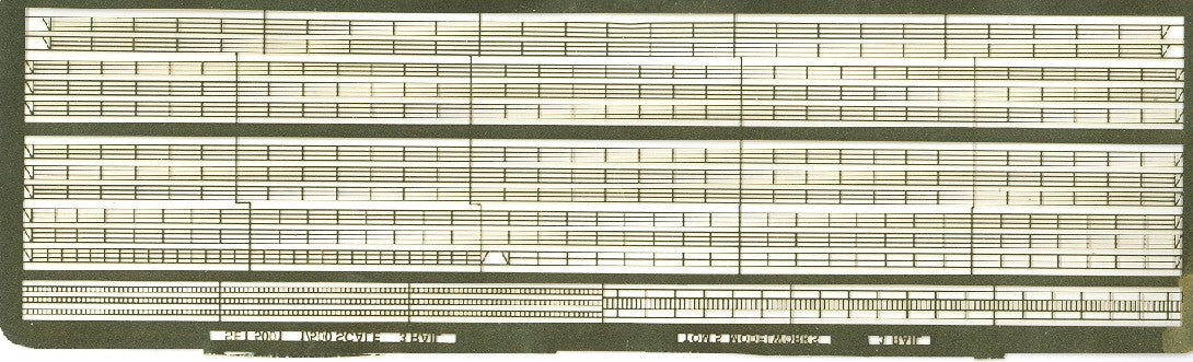 Toms Model Works 5001 1/500 3-Rail Set w/Ladders (D)
