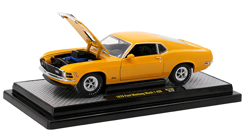 M2Machines 40300-109A 1/24 Scale 1970 Ford Mustang Mach 1 428