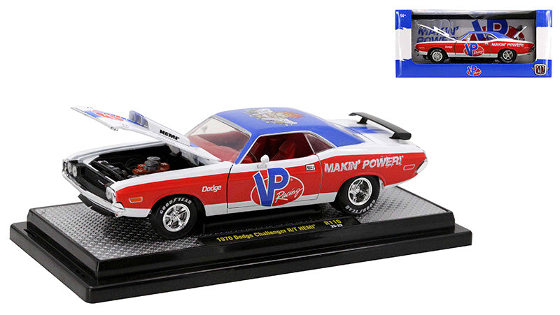 M2Machines 40300-110B 1/24 Scale VP Racing - 1970 Dodge Challenger R/T HEMI