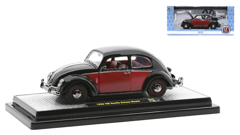 M2Machines 40300-92A 1/24 Scale 1952 Volkswagen Beetle Deluxe Model