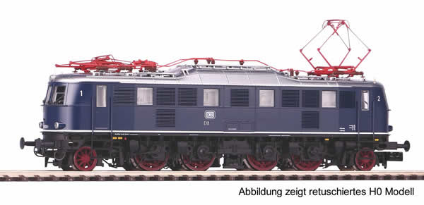Piko 40307 N Scale N E18 Electric DB III Blue