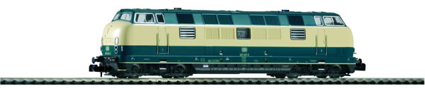 Piko 40505 N Scale N BR 221 Diesel DB IV Beige/Blue Sound