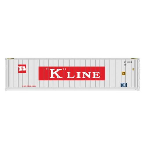 Atlas O 3006354 O Scale 40' Reefer Container - Assembled -- K-Line (white, red)