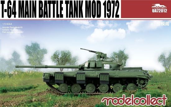 Modelcollect 72012 1/72 T64 Mod 1972 Main Battle Tank