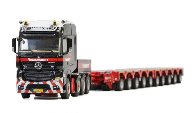 WSI 410244 1/50 Scale Mammoet - Mercedes-Benz ActROS MP4 SLT Giga Space