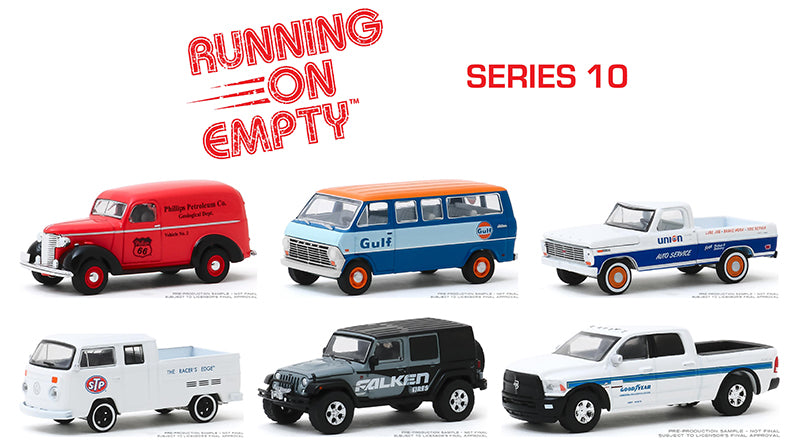 Greenlight 41100-CASE 1/64 Scale Running on Empty Series 10
