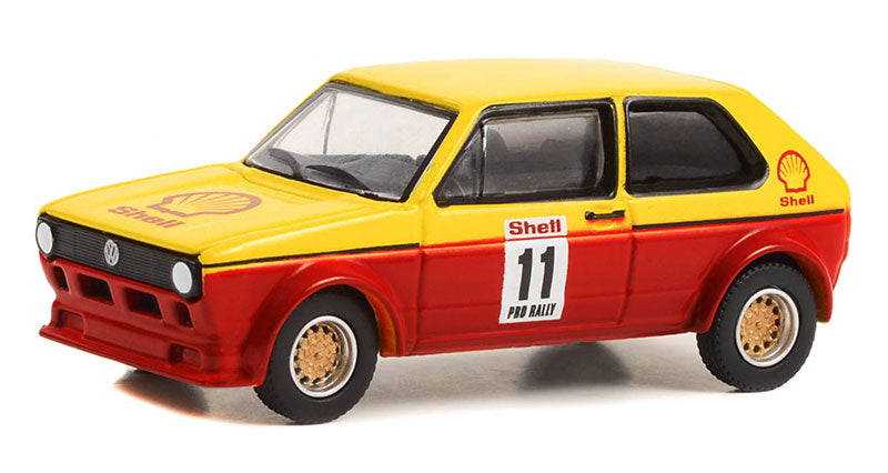 Greenlight 41125-B 1/64 Scale 1978 Volkswagen Rabbit #11 Pro Rally Shell Oil