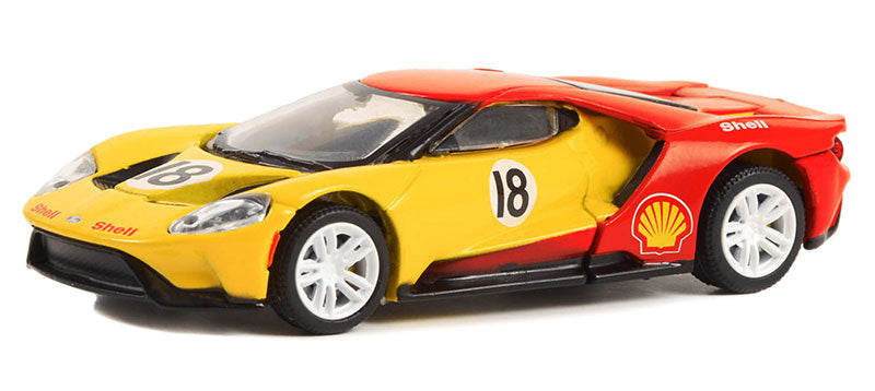Greenlight 41125-E 1/64 Scale 2019 Ford GT #18 Shell Oil Shell Oil