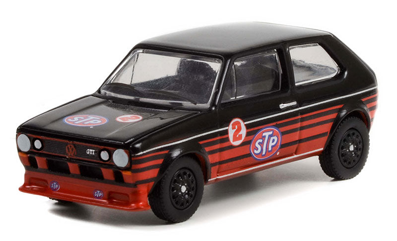 Greenlight 41140-D 1/64 Scale STP - 1980 Volkswagen Golf GTI #2 Running