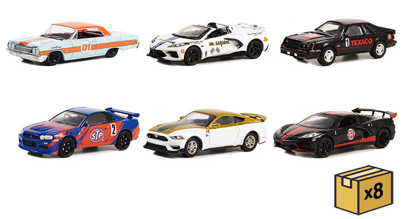 Greenlight 41150-MASTER 1/64 Scale Running on Empty Series 15 48-Piece Assortment Eight