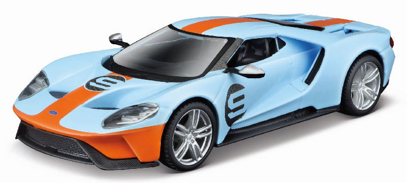 Bburago 41164 1/32 Scale 2019 Ford GT Heritage Series Features: o Diecast