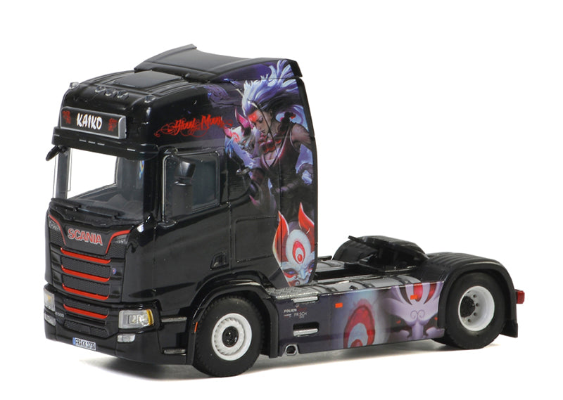 WSI 349540 1/50 Scale Kaiko Transporte - Scania R Highline Cr20H 4X2
