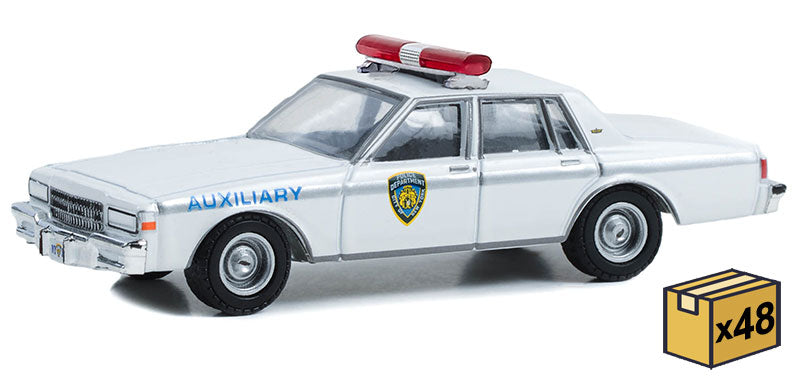 Greenlight 42774-MASTER 1/64 Scale NYPD Auxiliary - 1989 Chevrolet Caprice