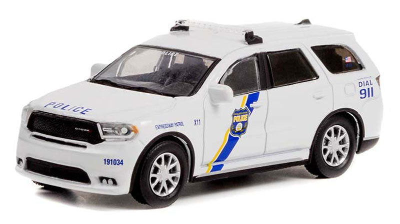 Greenlight 42990-E 1/64 Scale Philadelphia Pennsylvania Police - 2019 Dodge Durango Hot